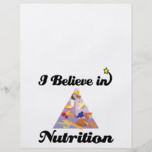 i believe in nutrition full colour flyer
