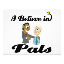 i believe in pals personalized invite