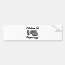 i believe in paparazzi bumper sticker