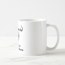 i believe in paper shredders coffee mug