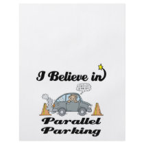 i believe in parallel parking custom flyer