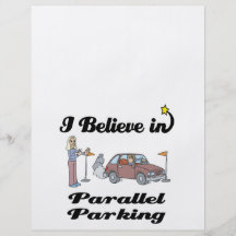 i believe in parallel parking II Full Color Flyer