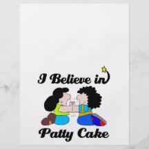 i believe in patty cake full colour flyer