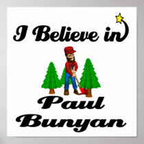 i believe in paul bunyan print