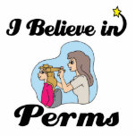 i believe in perms photo sculptures