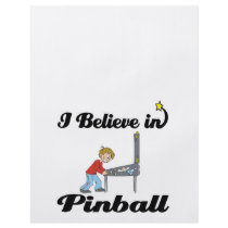i believe in pinball full color flyer