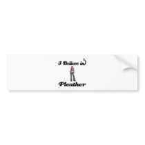 i believe in pleather bumper stickers