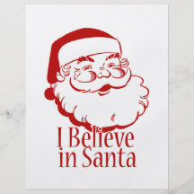 I Believe in Santa Personalized Flyer