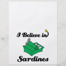 i believe in sardines flyer