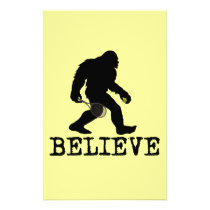 I believe in Sasquatch stationery