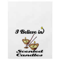 i believe in scented candles full colour flyer