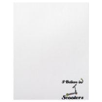 i believe in scooters letterhead template