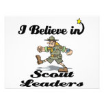 i believe in scout leaders personalized announcements