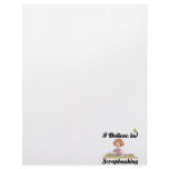 i believe in scrapbooking custom letterhead
