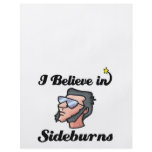 i believe in sideburns flyer