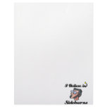 i believe in sideburns letterhead