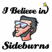 i believe in sideburns cut out