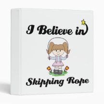 i believe in skipping rope binders