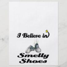i believe in smelly shoes full colour flyer