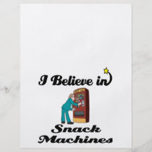 i believe in snack machines full colour flyer