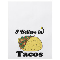 i believe in tacos custom flyer