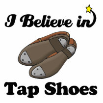 i believe in tap shoes photo cutouts