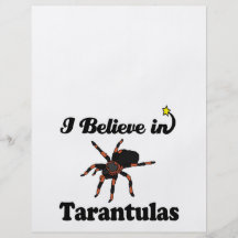i believe in tarantulas full colour flyer