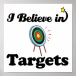 i believe in targets print