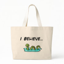 I Believe in the Loch Ness Monster Canvas Bag