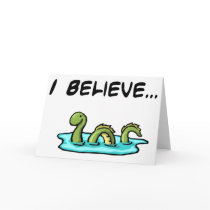 I Believe in the Loch Ness Monster Cards