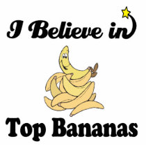 i believe in top bananas acrylic cut outs