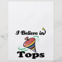 i believe in tops full colour flyer