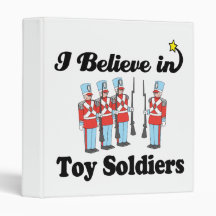 i believe in toy soldiers 3 ring binder
