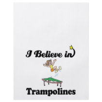 i believe in trampolines flyers