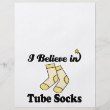 i believe in tube socks full colour flyer
