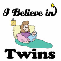 i believe in twins photo cutout