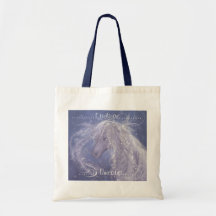 I Believe In Unicorns by MSHines v1 Canvas Bag