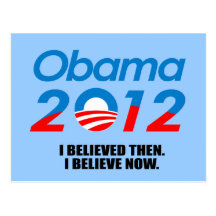I BELIEVED THEN. I BELIEVE NOW. POST CARDS