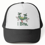 i bite crazy bat halloween cartoon hats