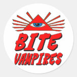 I Bite Vampires Sticker