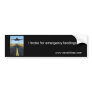 I brake for emergency landings... bumper stickers
