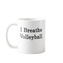 I Breathe Volleyball Mug