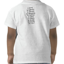 I can count to 10 in French/ en francais... T Shirts