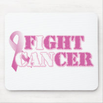 I can fight cancer (pink) mousepads