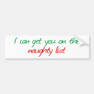 Funny Christmas Bumper Stickers, Funny Christmas Car Decal Designs