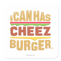 I Can Has Cheezburger Stickers