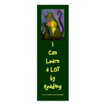 I Can Learn (dragon) bookmark Business Cards