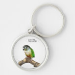 I can talk, can you fly? keychain