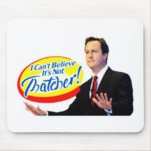 I Can't Believe It's Not Thatcher! Mousepad