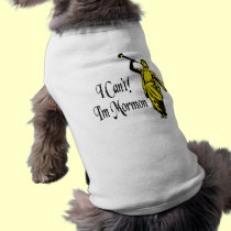 I Can't, I'm Mormon pet clothing